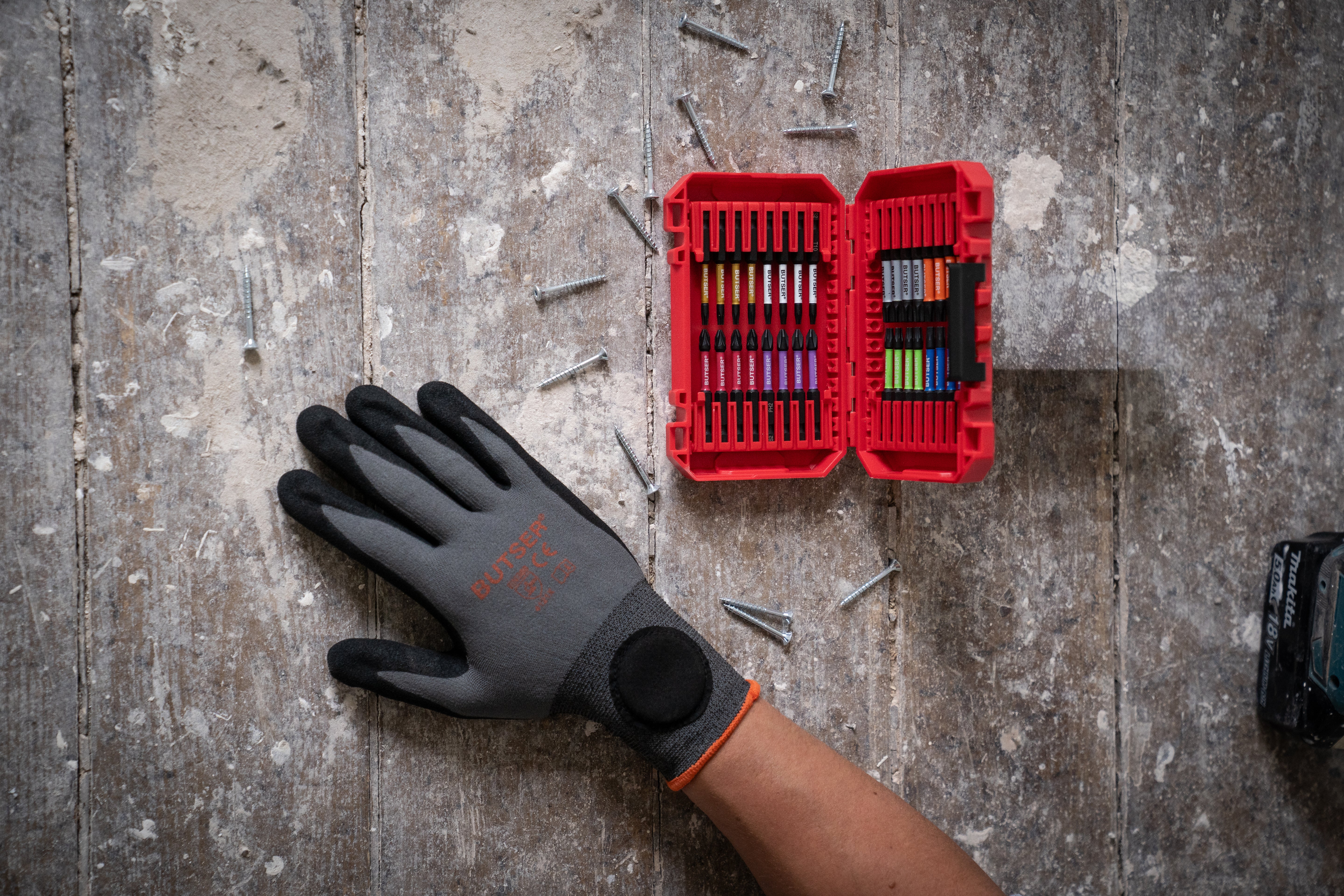 Bundel Deal - BUTSER Set Groot & Magnetische Handschoen | 3 Pack
